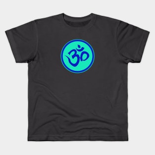 Spiritual Om Symbol Sacred Mantra Kids T-Shirt